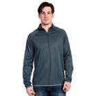 Men's Stanley Classic-fit Quarter-zip Pullover, Size: Xl, Green