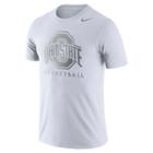 Men's Nike Ohio State Buckeyes Basketball Tee, Size: Xxl, White