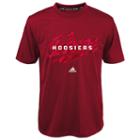 Boys 8-20 Adidas Indiana Hoosiers Shocked Climalite Tee, Boy's, Size: L(14/16), Red