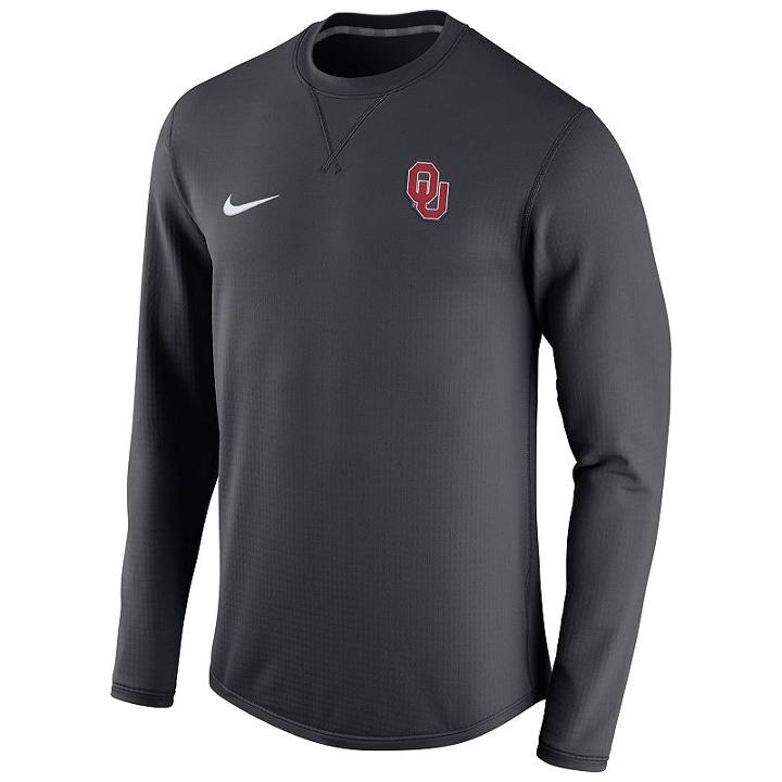 Men's Nike Oklahoma Sooners Modern Waffle Fleece Sweatshirt, Size: Medium, Ovrfl Oth