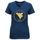 Girls 4-6x West Virginia Mountaineers Medallion Tee, Girl's, Size: S(4), Blue