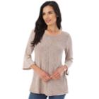 Women's Apt. 9&reg; Bell Sleeve Swing Top, Size: Medium, Pink Other