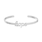 Hope Cuff Bracelet, Women's, Silver