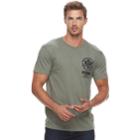 Men's Apt. 9&reg; Adorned Military Graphic Tee, Size: Large, Dark Green
