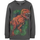 Boys 4-12 Carter's T-rex Graphic Tee, Size: 6, Grey