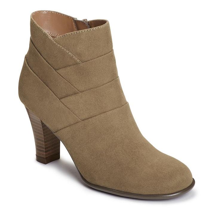 A2 By Aerosoles Best Role Women's Ankle Boots, Size: Medium (7), Med Grey