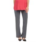 Petite Maternity Oh Baby By Motherhood&trade; Secret Fit Belly&trade; Slim Bootcut Pants, Women's, Size: S Petite, Dark Grey