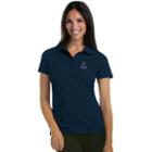 Women's Antigua Memphis Grizzlies Pique Xtra-lite Polo, Size: Small, Blue (navy)