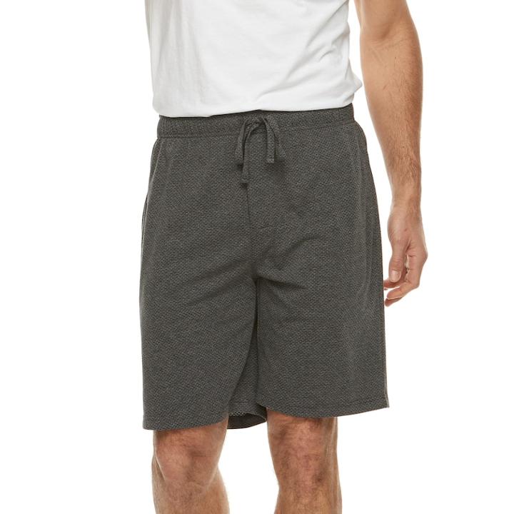 Men's Fruit Of The Loom Everlight Modal Lounge Shorts, Size: Small, Grey (charcoal)