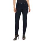 Women's Jennifer Lopez High-rise Skinny Jeans, Size: 18 Avg/reg, Dark Blue