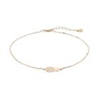 Lc Lauren Conrad Pineapple Anklet, Women's, Gold