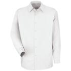 Big & Tall Red Kap Classic-fit Solid Button-down Work Shirt, Men's, Size: 3xb, White