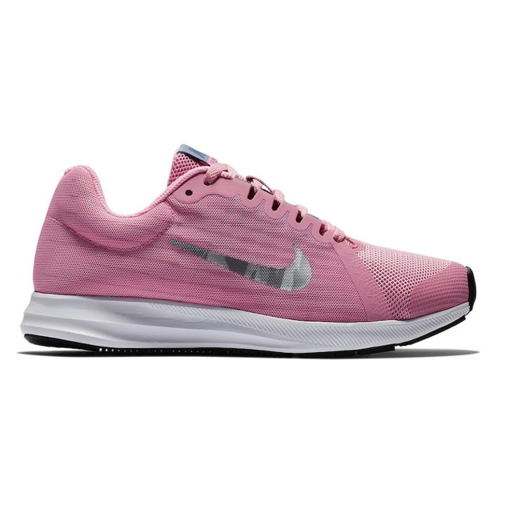 Nike Downshifter 8 Grade School Girls' Sneakers, Size: 6.5, Red