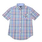 Boys 4-20 Chaps Plaid Button-down Shirt, Boy's, Size: 8, Blue Other