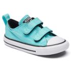 Toddler Girls' Converse Chuck Taylor All Star 2v Sneakers, Size: 4 T, Turquoise/blue (turq/aqua)