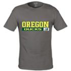 Men's Oregon Ducks Complex Tee, Size: Large, Grey (charcoal)