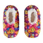 Toddler Girl The Emoji Movie Gene Plush Slipper Socks, Size: 2t-3t, Multicolor