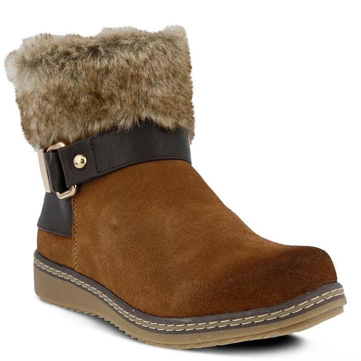 Spring Step Popsicle Women's Water-resistant Winter Boots, Size: 42, Brown