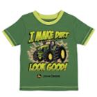 Toddler Boy John Deere I Make Dirt Look Good! Tractor Graphic Tee, Size: 3t, Green
