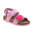Rugged Bear Floral Toddler Girls' Sandals, Size: 7 T, Pink