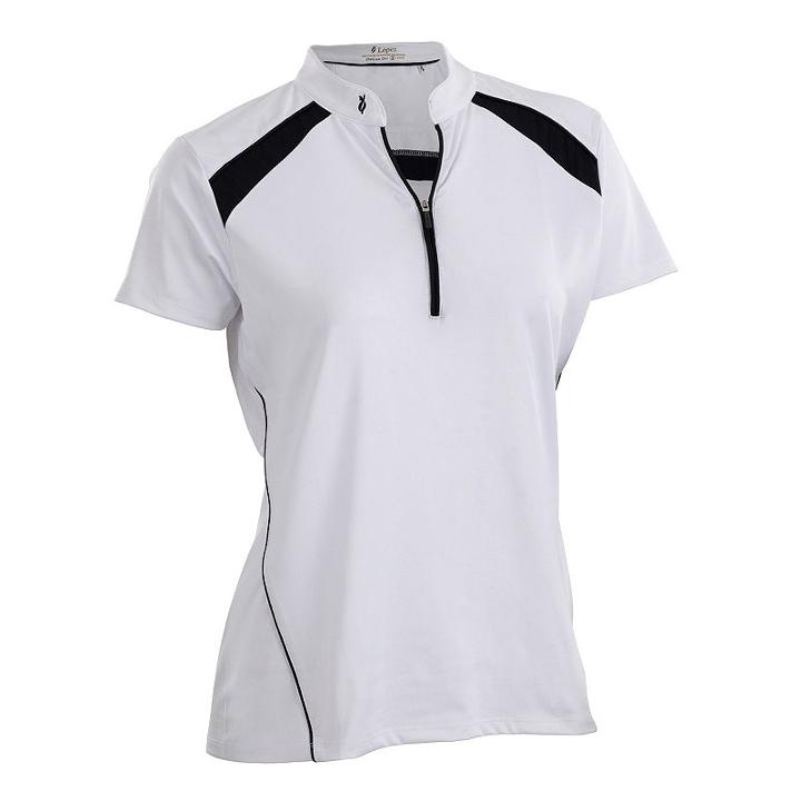Plus Size Nancy Lopez Sporty Short Sleeve Golf Polo, Women's, Size: 2xl, White