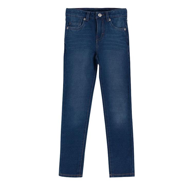 Girls 4-6x Levi's Knit French Terry Skinny Jeans, Girl's, Size: 6x, Blue Other