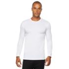 Men's Heat Keep Thermal Performance Base Layer Tee, Size: Xx Lrg M/r, White