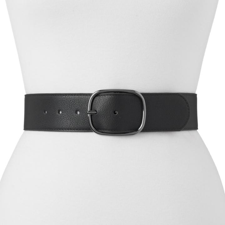 Women's Sonoma Goods For Life&trade; Wide Stretchy Belt, Size: S-m, Black