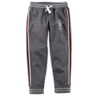 Boys 4-7 Carter's Athletic Jogger Pants, Size: 4, Grey