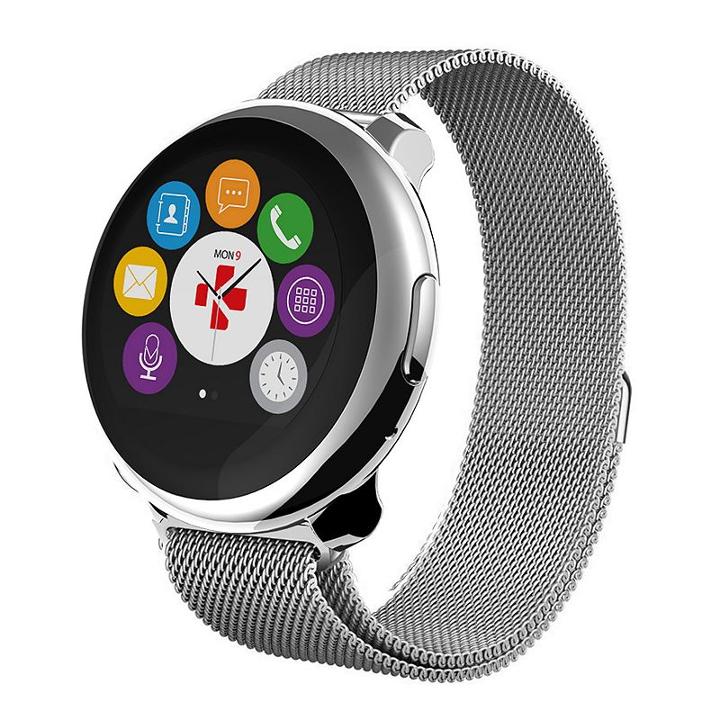 Mykronoz Zeround Premium Smartwatch With Milanese Band, Multicolor