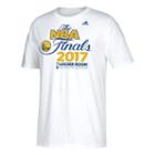 Men's Adidas Golden State Warriors 2017 Conference Champions Onto The Finals Locker Room Tee, Size: Large, White