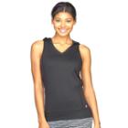 Women's Colosseum Warmup Hooded Running Tank, Size: Large, Black