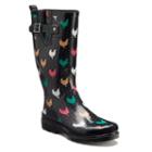 Western Chief Women's Waterproof Rain Boots, Size: Medium (6), Black