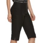 Women's Apt. 9&reg; Brynn Pull-on Skimmer Shorts, Size: 8, Black
