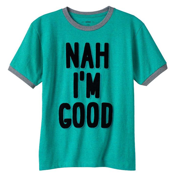 Boys 8-20 Vans Ringer Tee, Boy's, Size: Small, Med Green