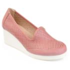 Journee Collection Safire Women's Wedges, Size: 5.5, Pink