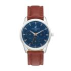 Caribbean Joe Men's Chronograph Watch - Cj7059sl, Size: Large, Brown