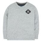 Boys 4-7 Hurley Front & Back Logo Top, Size: 4, Grey