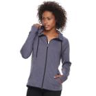 Women's Tek Gear&reg; Fleece Raglan Hoodie, Size: Small, Drk Purple