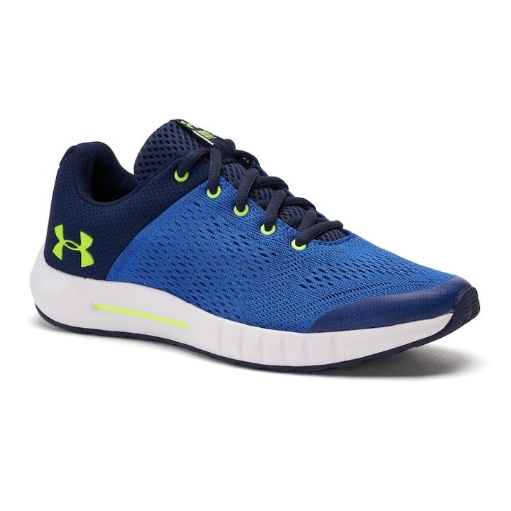 Under Armour Pursuit Grade School Kids' Sneakers, Girl's, Size: 6, Dark Blue