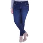 Juniors' Plus Size Amethyst Curvy Flex Jeggings, Teens, Size: 20 W, Blue (navy)