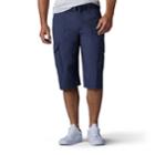 Men's Lee Sur Cargo Shorts, Size: 36, Dark Blue