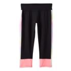 Girls 7-16 & Plus Size So&reg; Colorblock Yoga Capri Pants, Girl's, Size: 10, Brt Pink