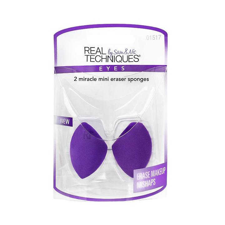 Real Techniques 2-pk. Mini Eraser Sponges, Multicolor