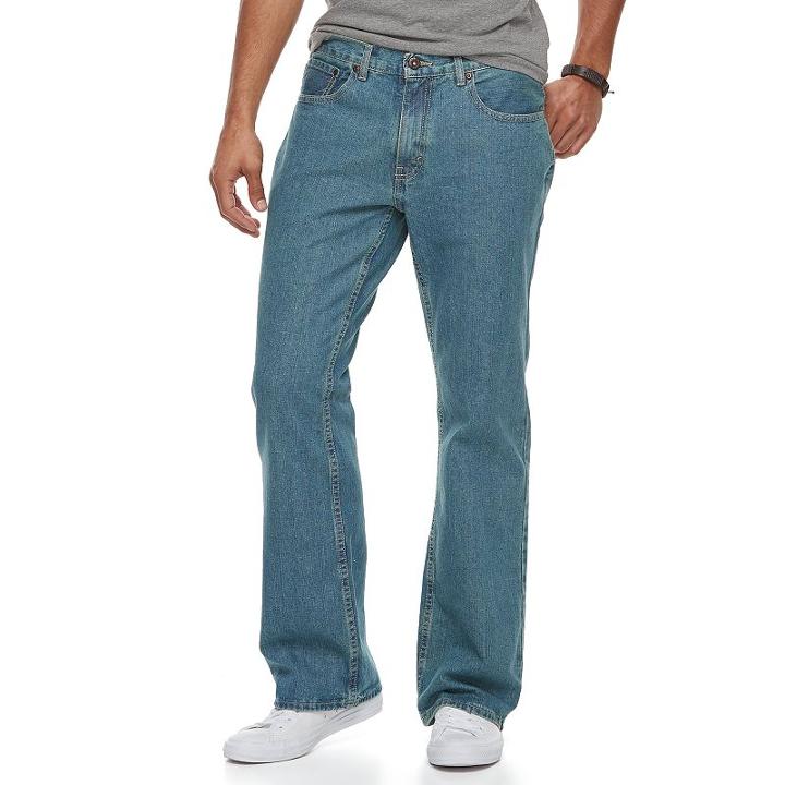 Men's Urban Pipeline&reg; Relaxed-fit Bootcut Jeans, Size: 33x34, Light Blue