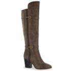 Easy Street Melrose Women's Knee High Boots, Size: Medium (6.5), Brown