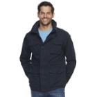Men's Sonoma Goods For Life&trade; Hooded Field Jacket, Size: Xl, Blue (navy)