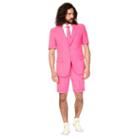 Men's Opposuits Slim-fit Mr. Pink Suit & Tie Set, Size: 50 - Regular