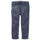 Boys 4-8 Oshkosh B'gosh&reg; Stretch Twill Pants, Boy's, Size: 6, Med Blue