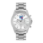 Women's Game Time New York Rangers Knockout Watch, Silver